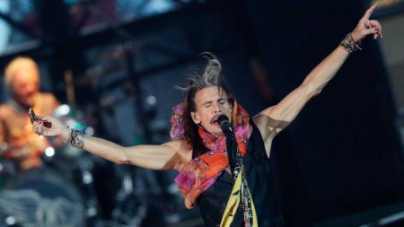 Aerosmith toca no SPTrip e mostra que continua o mesmo de sempre