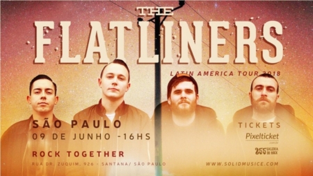 The Flatliners marca volta ao Brasil neste semestre