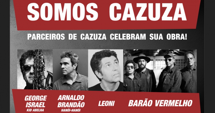 Cazuza ganha grande homenagem de amigos em São Paulo