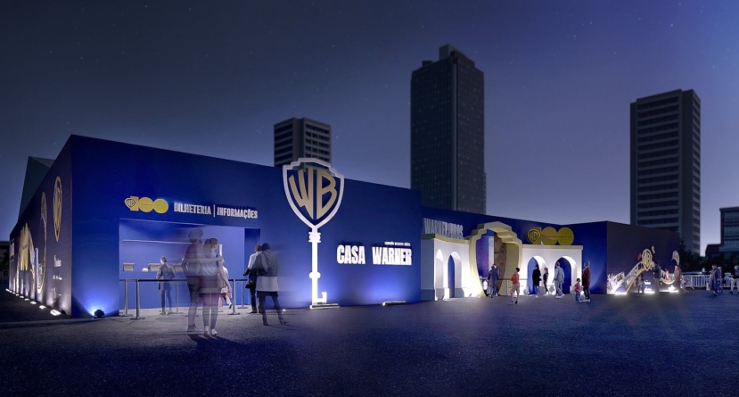 Casa Warner volta a São Paulo em homenagem aos 100 anos da Warner Bros.