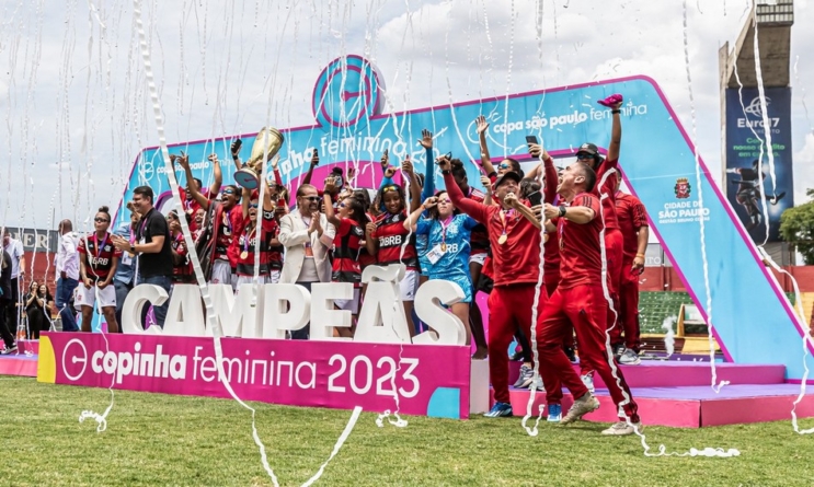 1ª Copinha Feminina da história terminou hoje, com Flamengo campeão