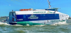 Aquático-SP: transporte público em embarcações completa 1 mês de funcionamento