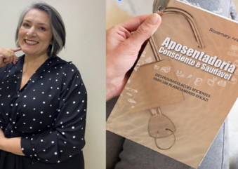 Rosemary Andriani lança na Bienal de São Paulo livro com orientações para uma aposentadoria consciente e saudável