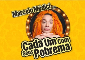 Marcelo Medici volta a cartaz em São Paulo com espetáculo solo ‘Cada Um Com Seus Pobrema’