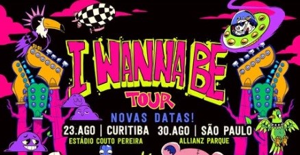 I Wanna Be Tour 2025: festival de emo e pop punk é adiado para Agosto