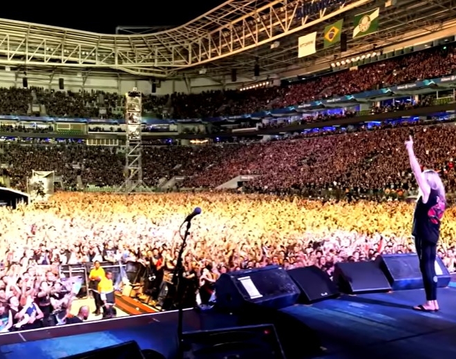 Iron Maiden publica vídeo gravado em show no Allianz Parque para despedida de Nicko McBrain