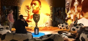 Mostra interativa e tecnológica em homenagem a Pelé está em cartaz no Shopping Eldorado